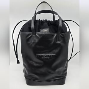 YSL Teddy Supple Leather Shopping Bag